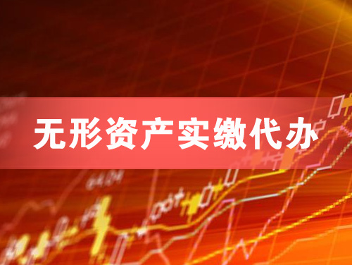 汝州无形资产实缴资本代办